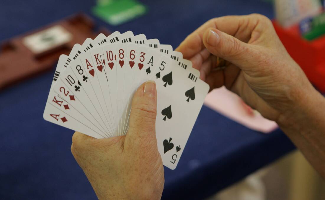 PLAY: Fancy a game of cards? Community Club Red Cross cards are held from 2pm on a Friday.