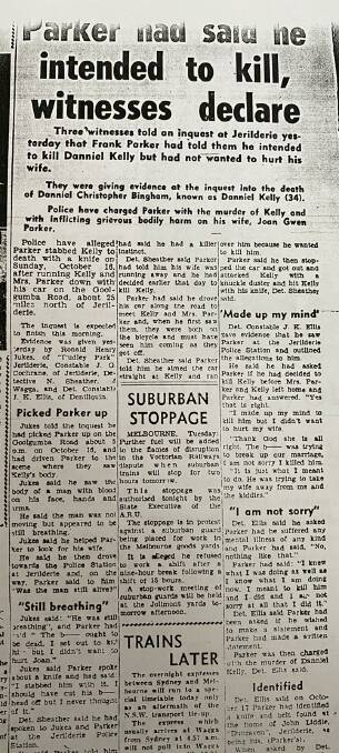 Follow-up news report to the murder, published October, 1960. Source: Sydney Morning Herald