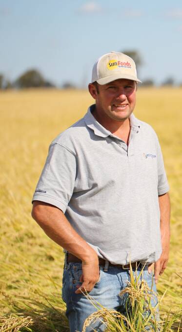 CHIEF: Troy Mauger is the Ricegrowers' Association's rice extension co-ordinator. Picture: Contributed